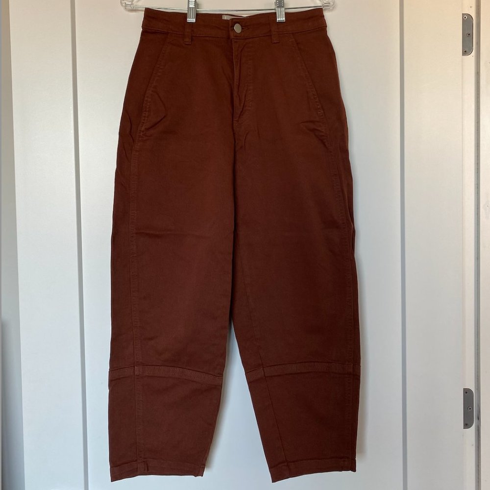 Everlane Utility Barrel Pant Rosewood